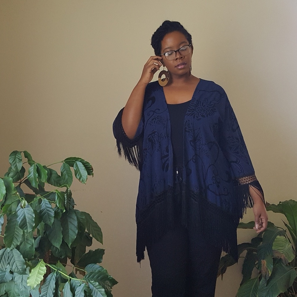 Astr Fringe Kimono